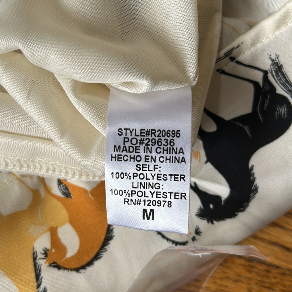 Entro Women's Mini Dress with Horse Print - Picture 9 of 10